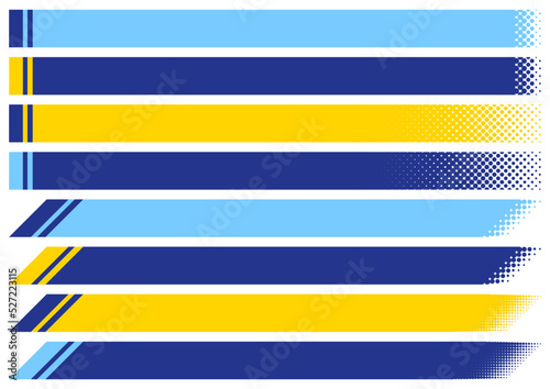 ドットグラデーションの見出しフレームセット