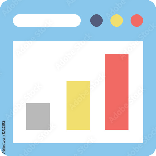 Web Analytics Vector Icon