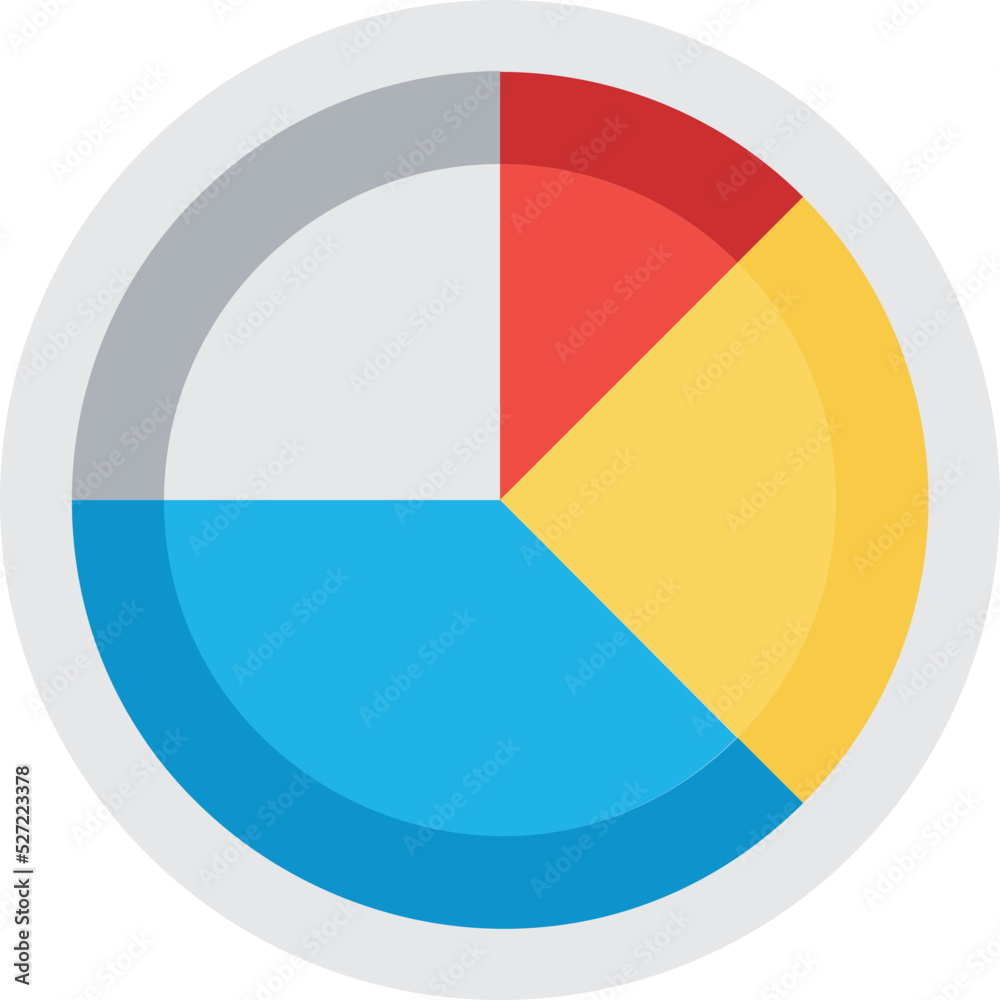 Pie Chart Vector Icon