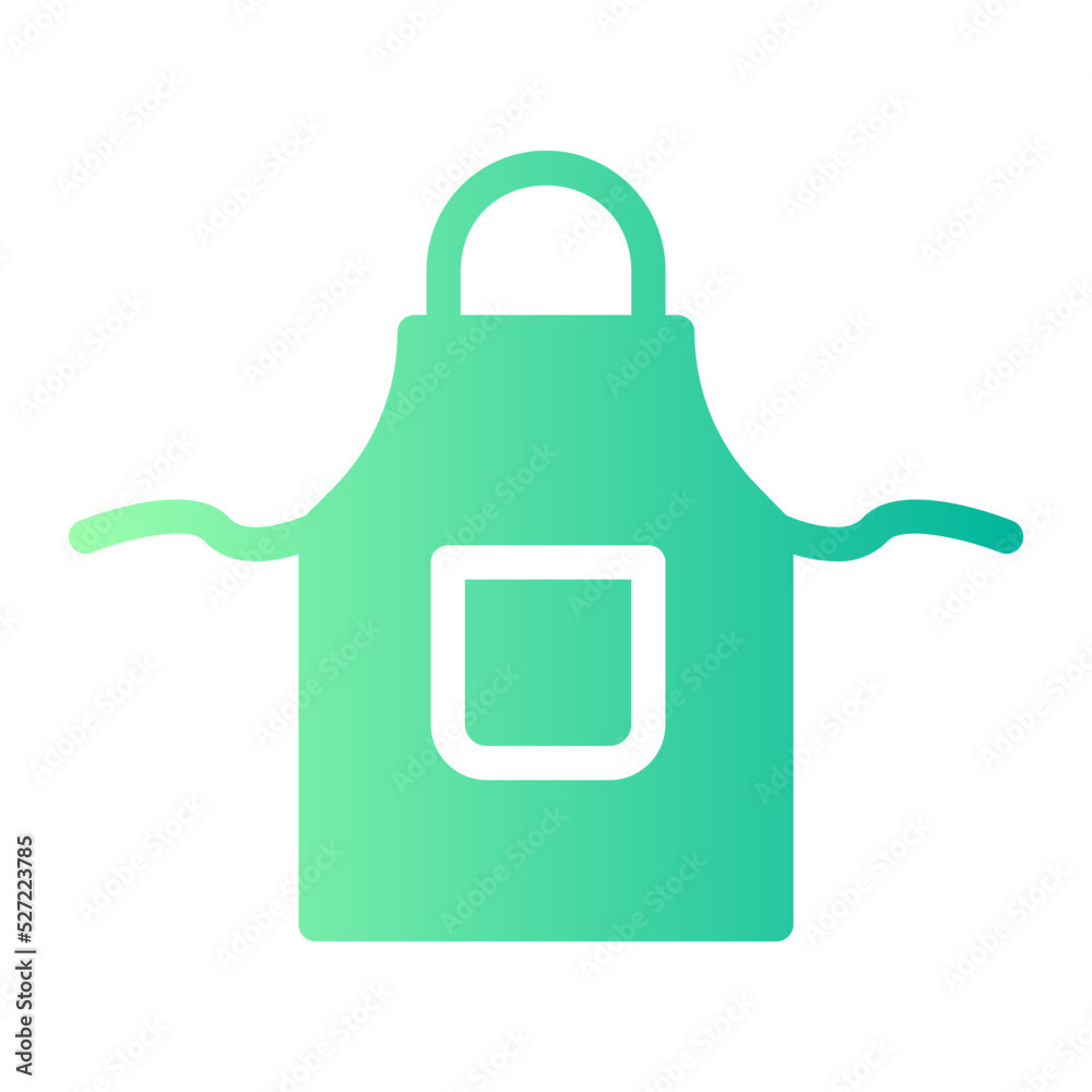apron gradient icon apron gradient icon