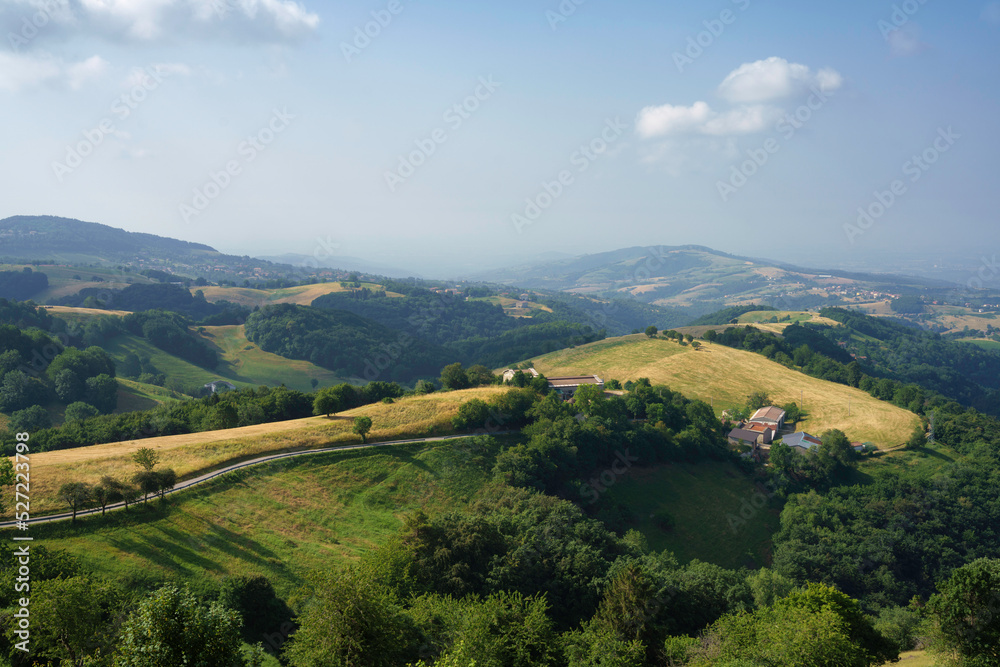 Landscape in Lessinia near Rovere Veronese