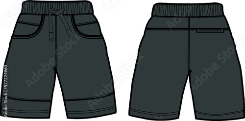 Sport suits design template, sweat pant, jogging
