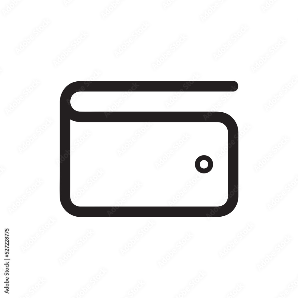 Wallet icon. Finance icon. Business Icon. Money sign. Personal purse icon. SVG vector illustration. Wallet icon. Finance icon. Business Icon. Money sign. Personal purse icon. SVG vector illustration.