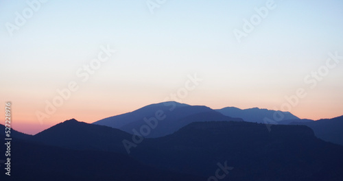 sunset over the mountains © Robert