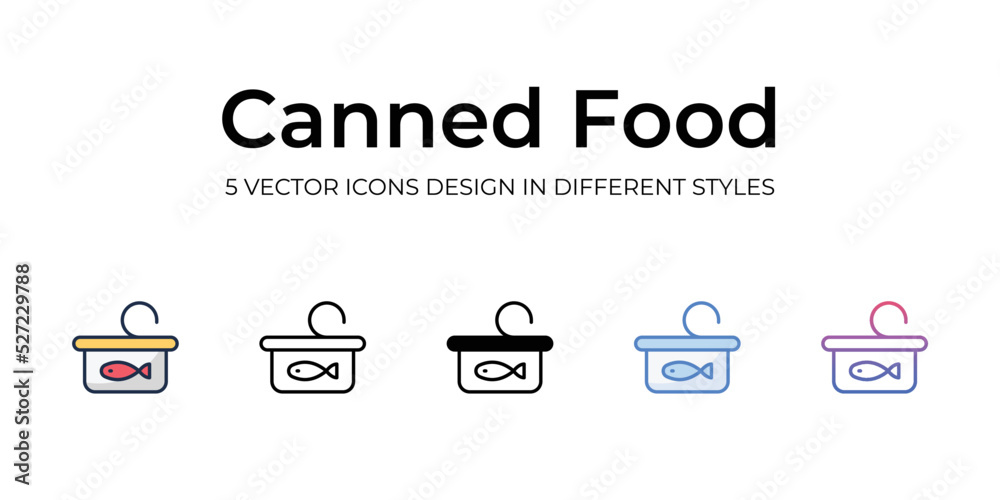 Canned Food icon. Design from Camping collection. vector illustration Canned Food icon. Design from Camping collection. vector illustration