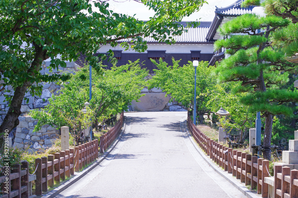 Obraz premium 今治城 入り口