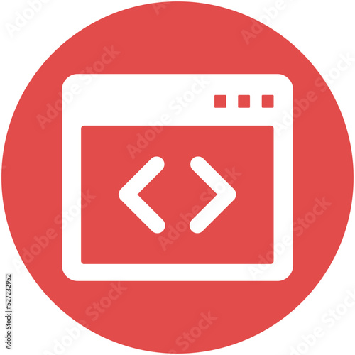 html coding Isolated Vector icon which can easily modify or edit

