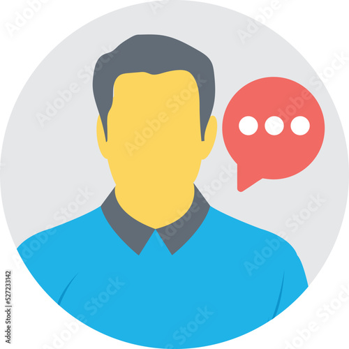 Counselor Vector Icon