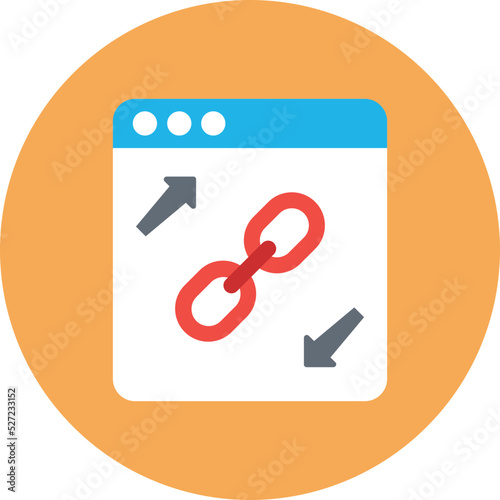 Link Building Vector Icon
