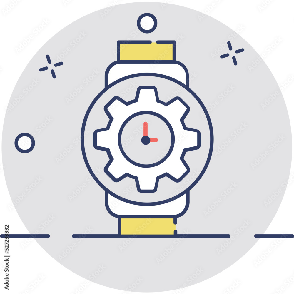 Time Management Vector Icon Time Management Vector Icon