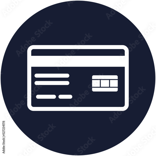 ATM Card Isolated Vector icon which can easily modify or edit

