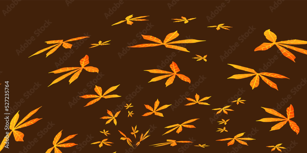Abstract pattern background with orange leaves Abstract pattern background with orange leaves