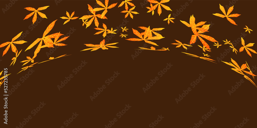 Abstract pattern background with orange leaves Abstract pattern background with orange leaves