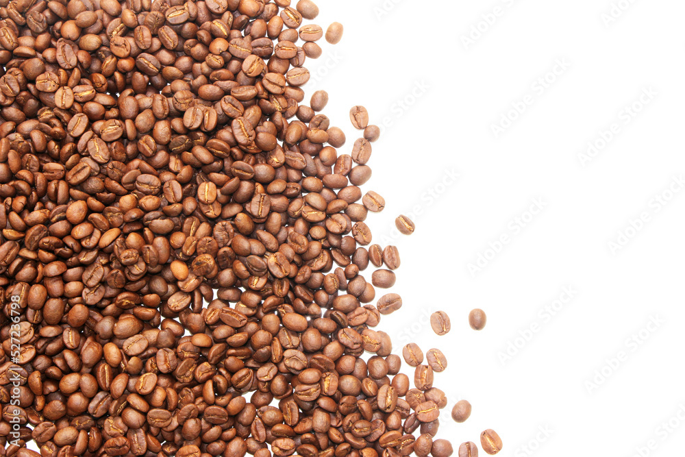 coffee beans. isolated on transparent background png file Stock Photo ...