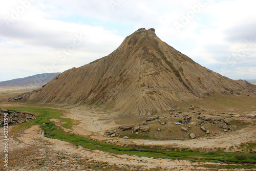 Endless mountains of Gobustan.