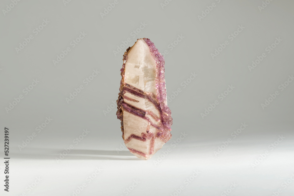 A sample of a natural mineral Fluorite (halides clas) growth of small crystals on quartz, fluorspar, calcium fluoride. Museum Mineral Series. Mineralogical sample A sample of a natural mineral Fluorite (halides clas) growth of small crystals on quartz, fluorspar, calcium fluoride. Museum Mineral Series. Mineralogical sample