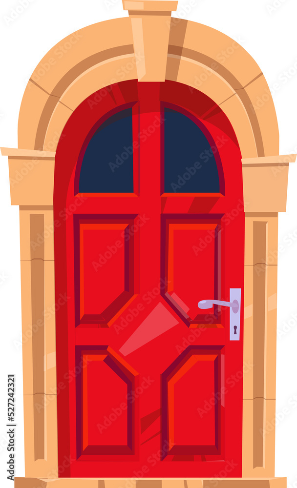 Fototapeta premium Closed retro door
