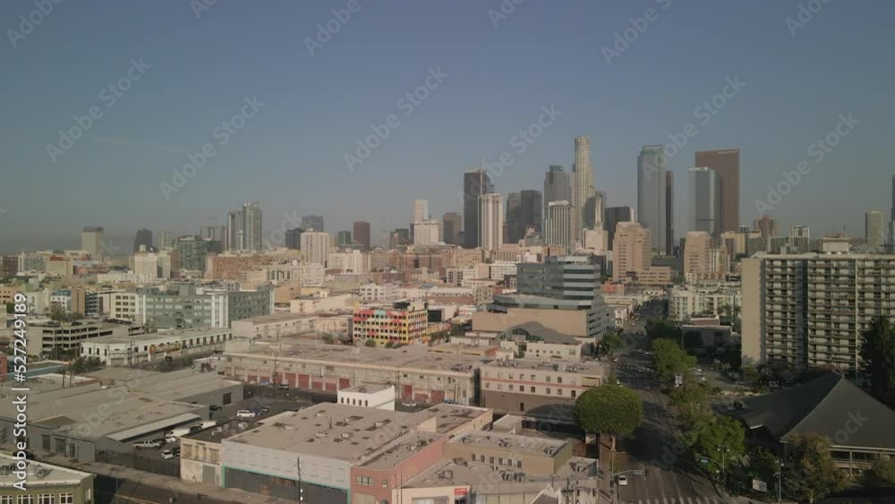 Downtown Los Angeles from the Arts District Downtown Los Angeles from the Arts District