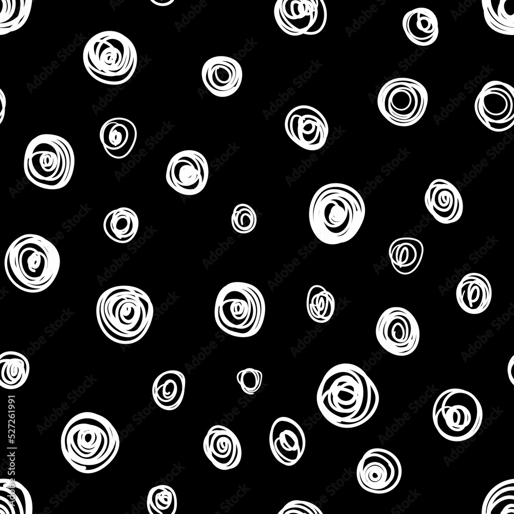 Abstract seamless pattern. Hand drawn vector illustration. Pen or marker doodle sketch. Black and white scribble Abstract seamless pattern. Hand drawn vector illustration. Pen or marker doodle sketch. Black and white scribble