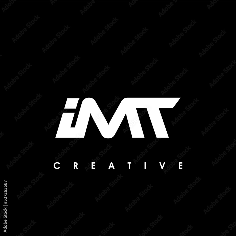IMT Letter Initial Logo Design Template Vector Illustration