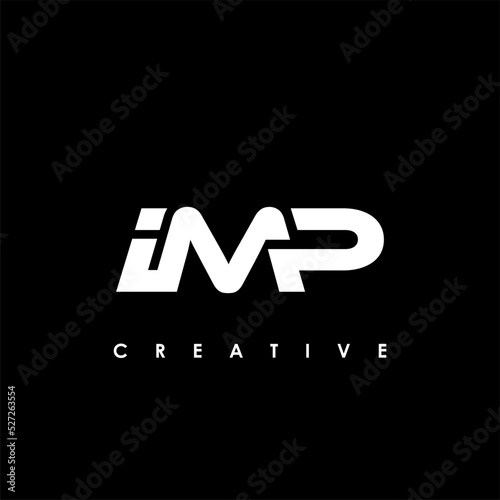 IMP Letter Initial Logo Design Template Vector Illustration