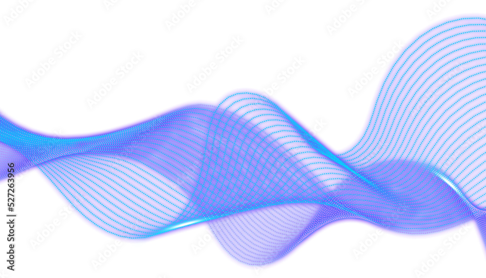 3D Waves Abstract Element 3D Waves Abstract Element