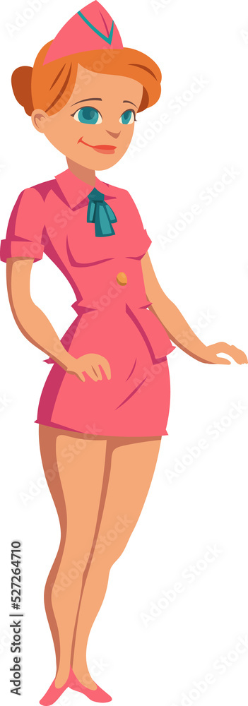 Woman, uniform Woman, uniform