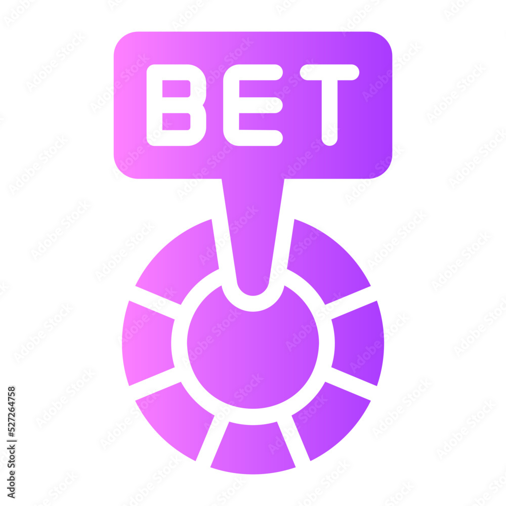 Bet gradient icon Bet gradient icon