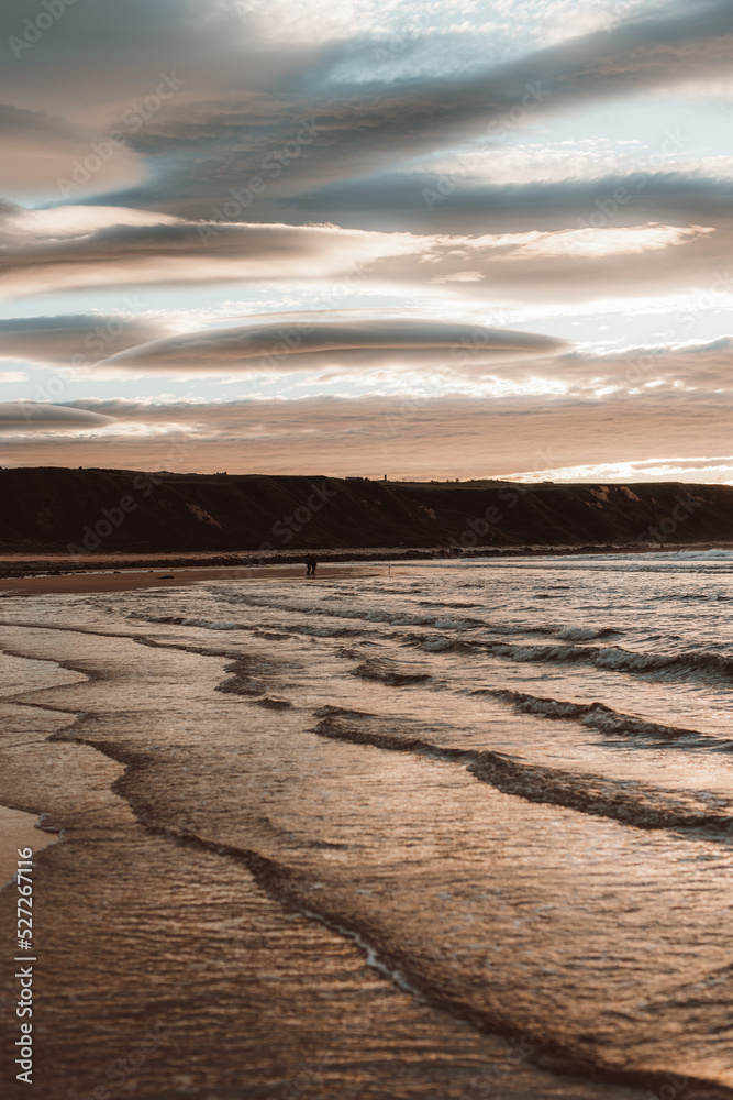 Fototapeta premium sunset on the beach