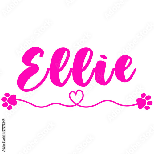 Φωτογραφία Ellie Name for Baby Girl Dog