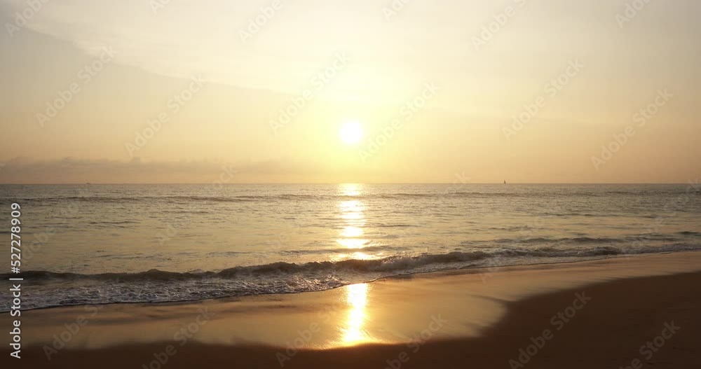 Nature video 4K ProRes HQ Dramatic sunset sky background tropical beach sea. Phuket Thailand beautiful tropical beach with a sunset sky. Beautiful Phuket beach in Andaman sea Nature video 4K ProRes HQ Dramatic sunset sky background tropical beach sea. Phuket Thailand beautiful tropical beach with a sunset sky. Beautiful Phuket beach in Andaman sea