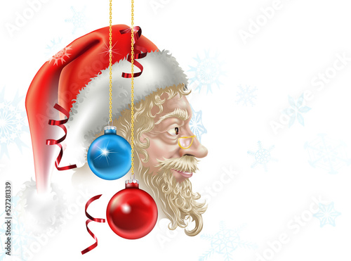 santa christmas illustration