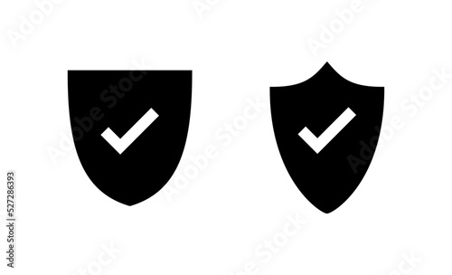 Free Download Shield check mark icon vector. Protection approve sign. Insurance icon - GFXLoad