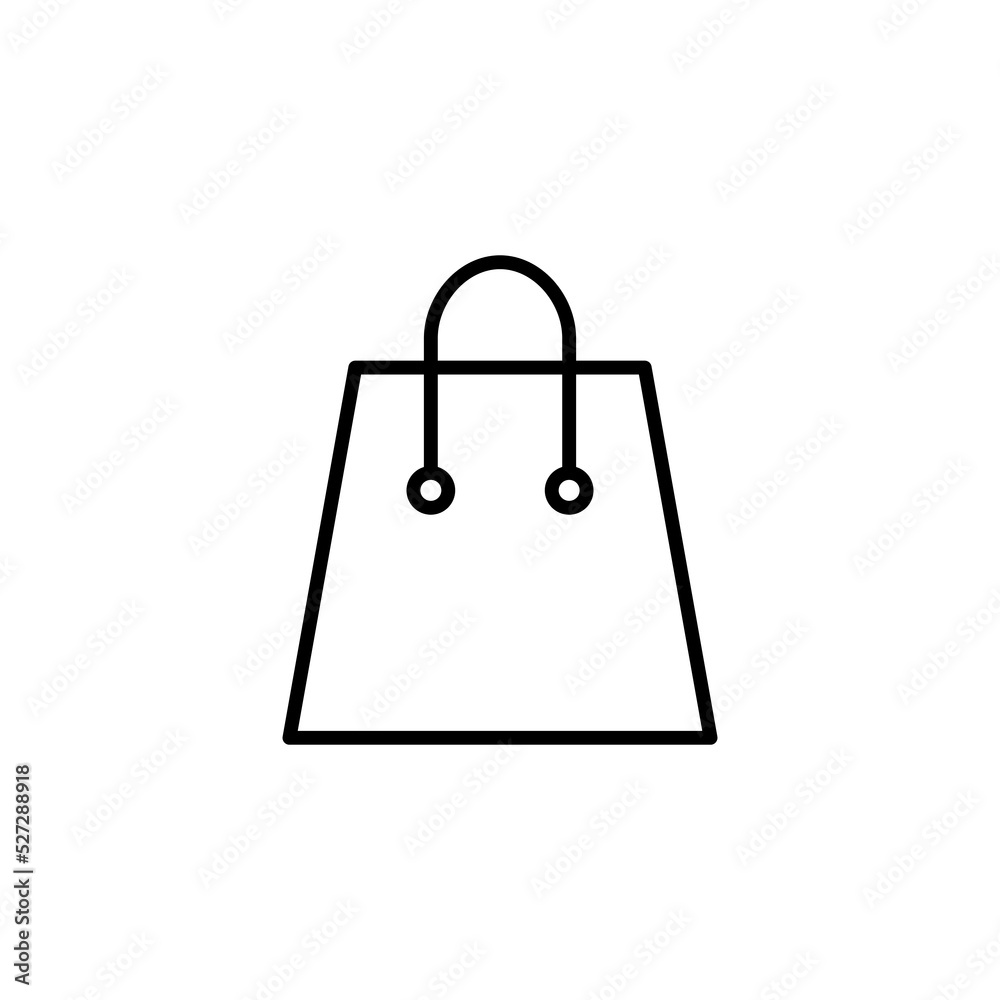 Shopping bag icon for web and mobile app. shopping sign and symbol Shopping bag icon for web and mobile app. shopping sign and symbol