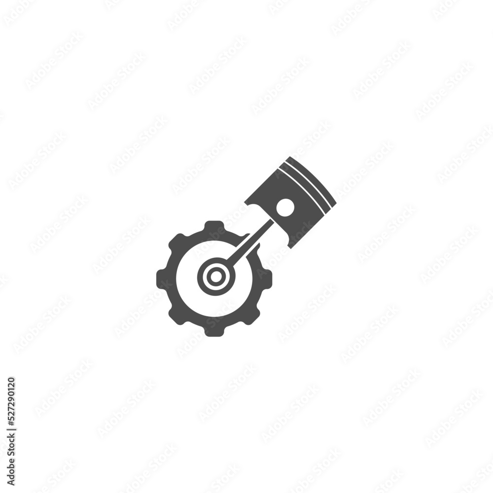 piston icon vector illustration piston icon vector illustration
