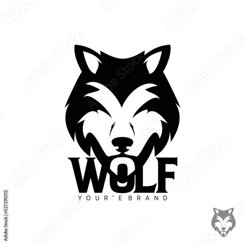 wolf icon logo 