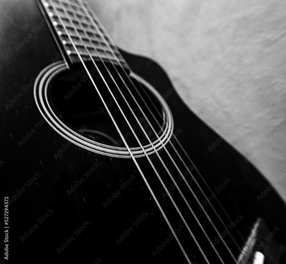 Obraz premium guitar close up