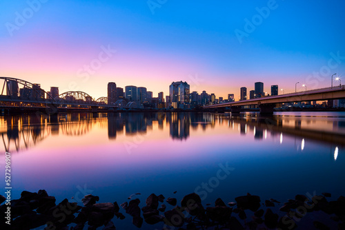 Osaka Skyline Cityscape