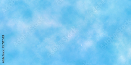Abstract background with Clouds and blue sky background. Bright sky with white clouds. and purple watercolor design . paper texture design Panoramic grunge texture pattern. Geometric design
