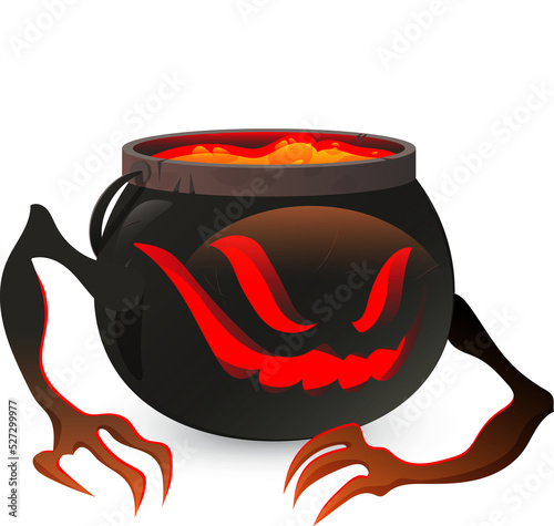 Vászonkép Cauldron potion