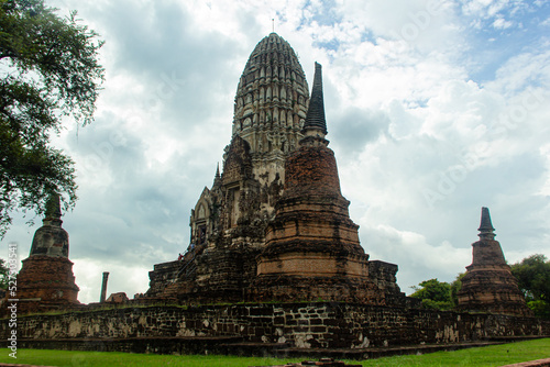 Temple in ayutthaya historical park
