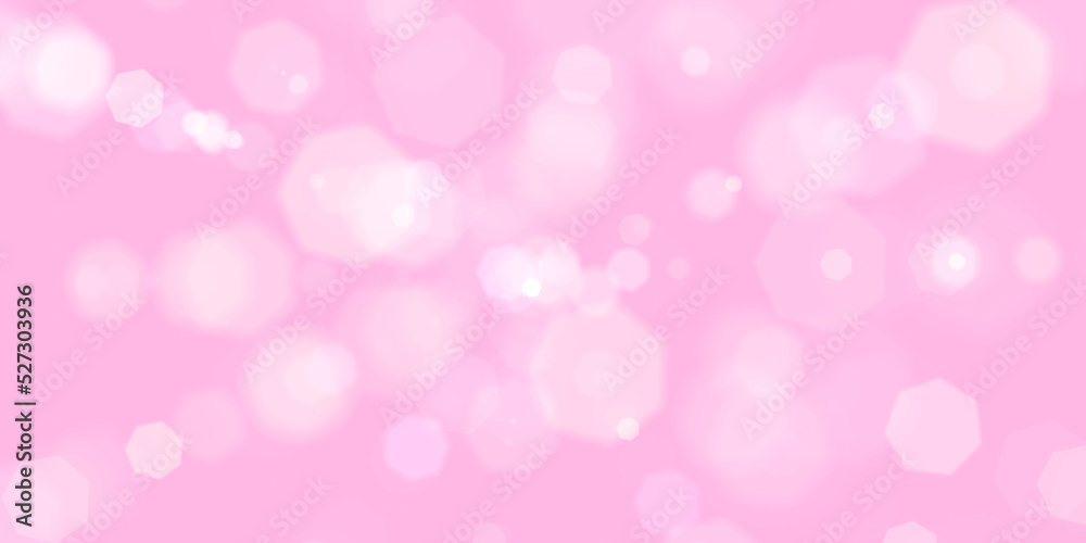 Sunny pink light blurred background with bright soft sunlight. Calm, day, summer concept. 