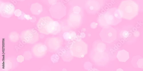 Sunny pink light blurred background with bright soft sunlight. Calm, day, summer concept. 