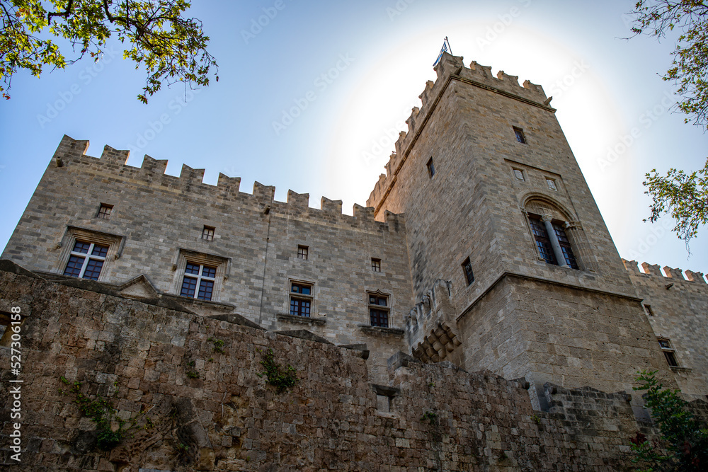  The citadel of Rhodes, Greece