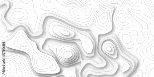 abstract Pattern with Topographic map and mounte map with river and sea background. Line topography map contour background, geographic grid. Abstract vector illustration.