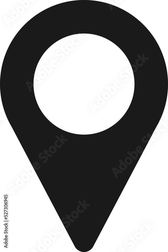Map pin icon. location pin place marker 