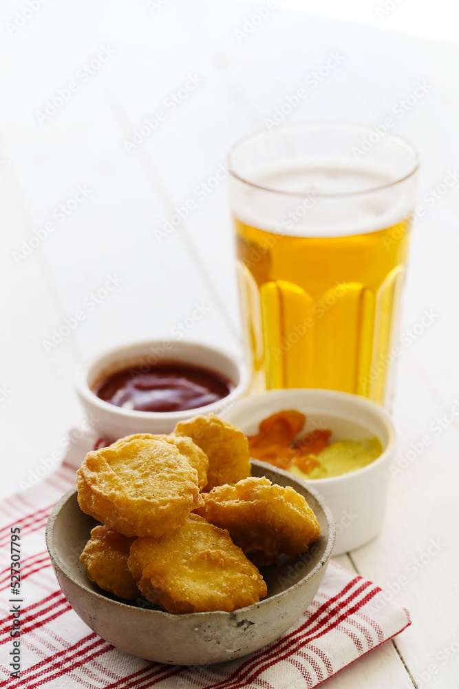 Beer and snacks Beer and snacks
