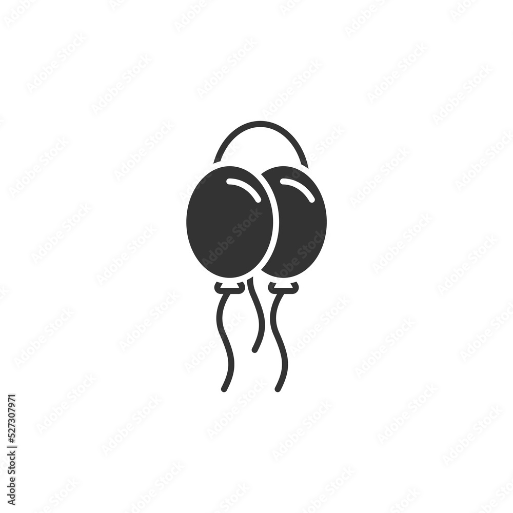 balloons icons symbol vector elements for infographic web balloons icons symbol vector elements for infographic web