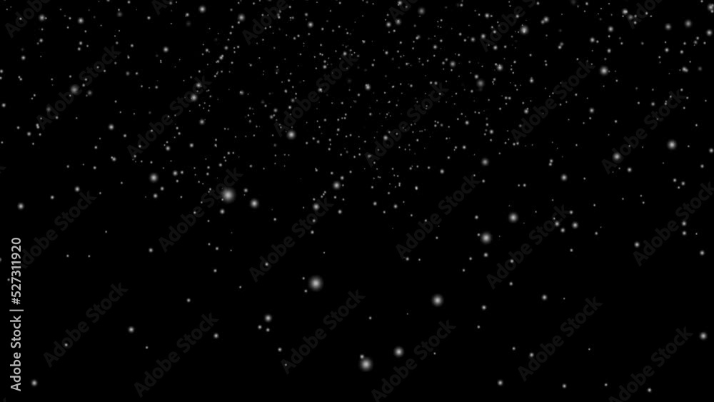 Realistic falling snowflakes. Slow motion snowfall. Overlay for winter. Black background. 59,94 fps Realistic falling snowflakes. Slow motion snowfall. Overlay for winter. Black background. 59,94 fps