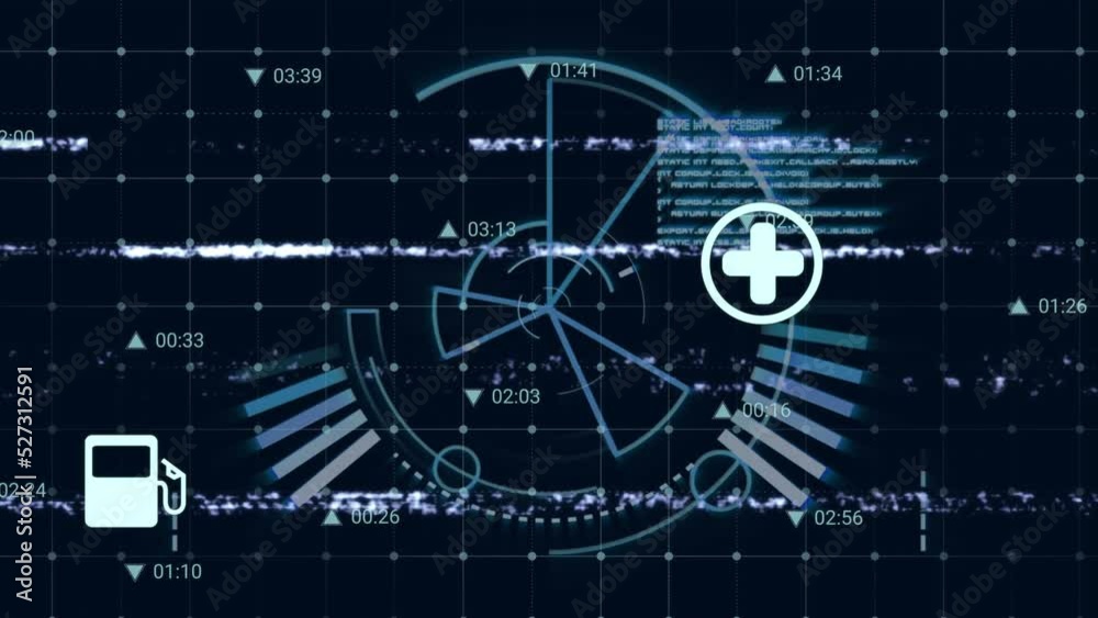 Animation of scope scanning and data processing Animation of scope scanning and data processing